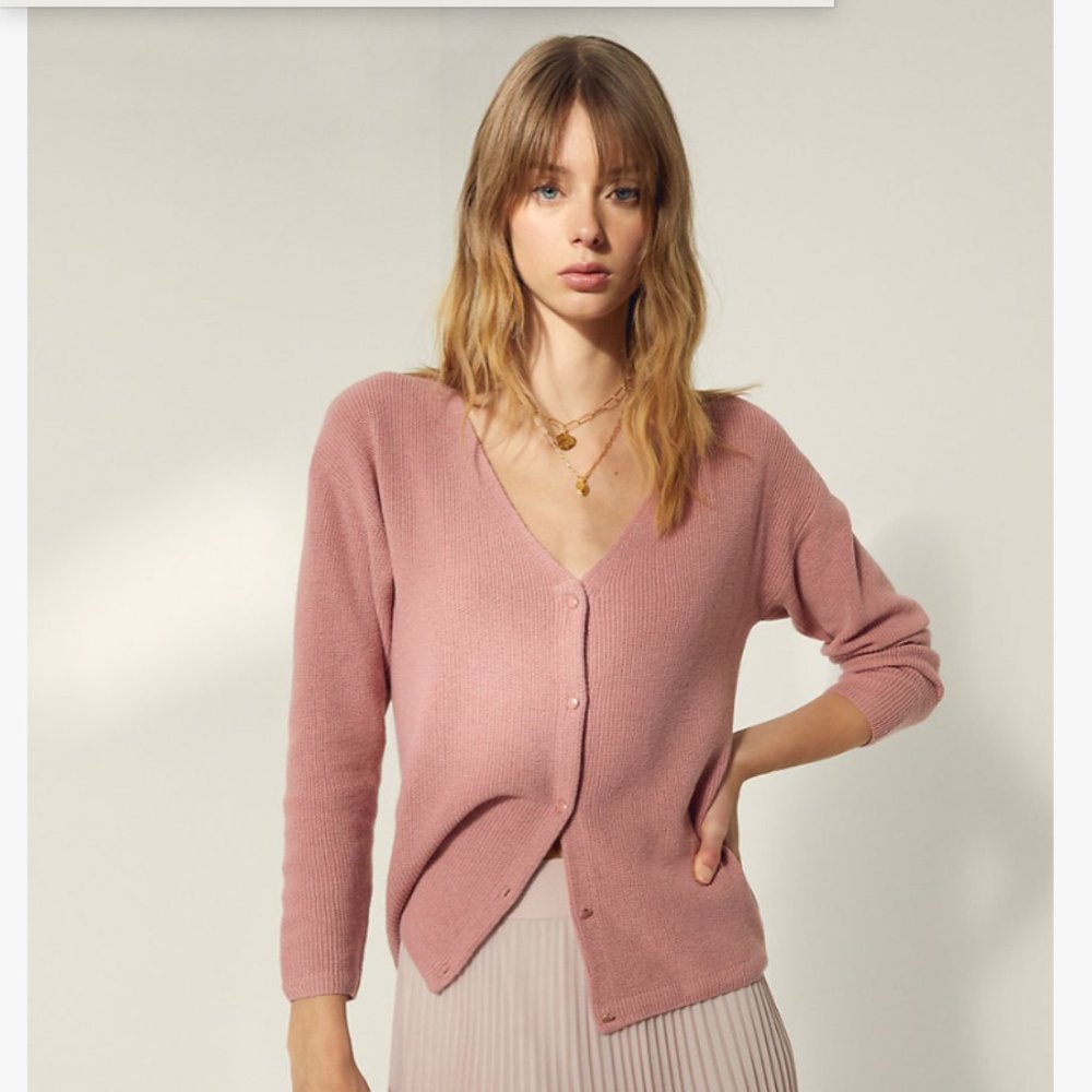 Aritzia Wilfred Front To Back Cardigan